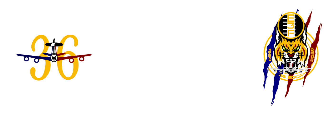 Planche présentant les logos du 36ième anniversaire de l'EDCA